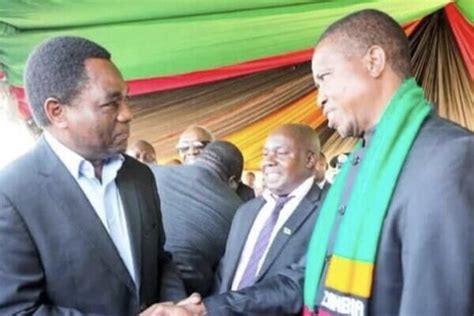 Ex President Lungu A Free Man But Must Stay Out Of Politics —hichilema Zambia Monitor