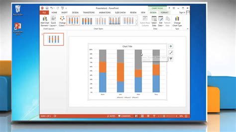 How To Make A Bar Graph In Powerpoint Slidesharetrick