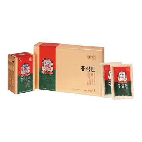 Nước Hồng Sâm Kgc Korean Red Ginseng Tonic Origin Hàn Quốc Nhân Sâm Vàng