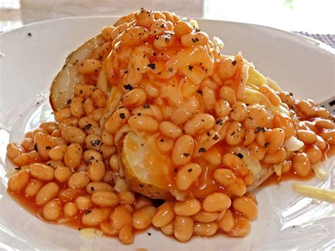 Jacket Potato With Cheese And Baked Beans June 15th 2010  Flickr Photo Sharing