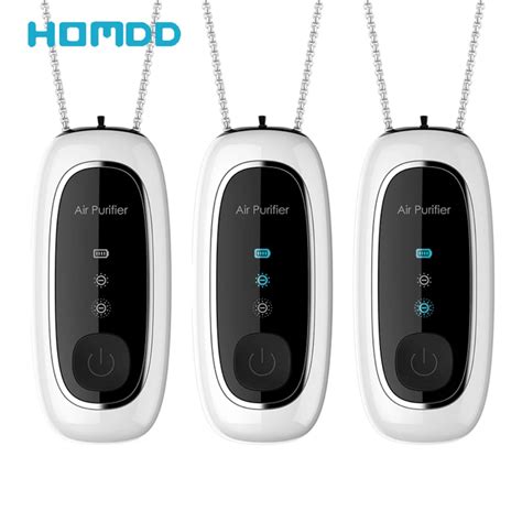 Homdd Port Til Wearable Mini USB Air Purifier Ambientador Negative Ion