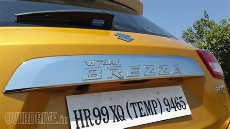 Image Gallery 2016 Maruti Vitara Brezza Diesel Road Test Review Overdrive