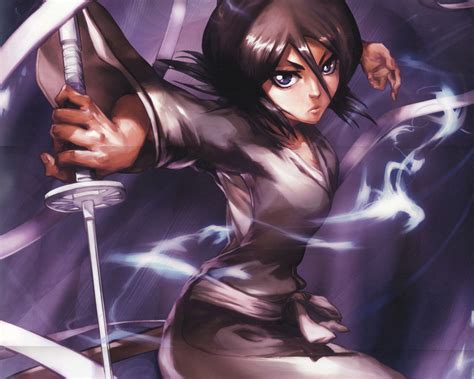 Download Rukia Kuchiki Anime Bleach Hd Wallpaper