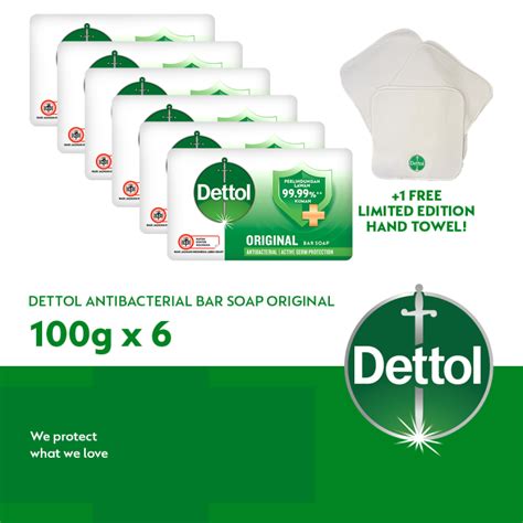 Dettol Original Bar Soap 100g Pack Of 6s Lazada Ph