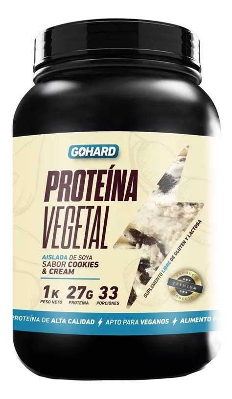 Ripley Proteina Vegetal Soya Gohard Kg Sabor Cookies And Cream