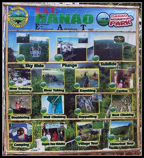 Eat Danao Adventure Park Bohol Bohol Beaches