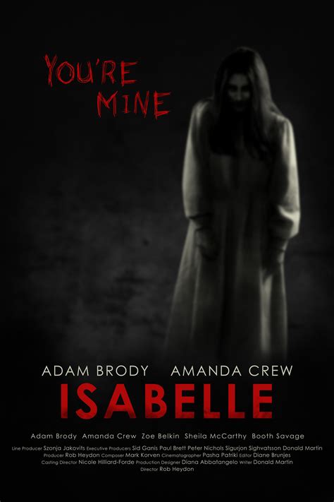 íj Terminál Akrobatika isabelle horror film kosárlabda Kedvesség kijelent