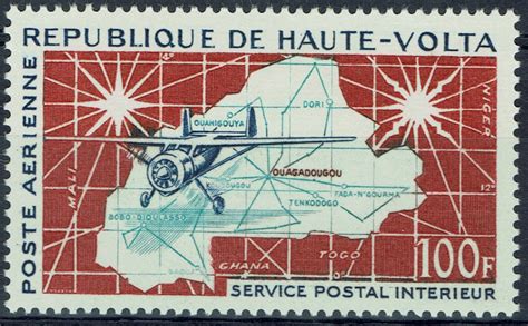 Maps On Stamps Upper Volta A Database Of Cartophilately