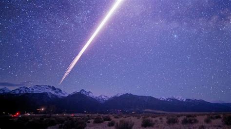 Si Viste Una Bola De Fuego Que Atravesaba El Cielo De Colorado La