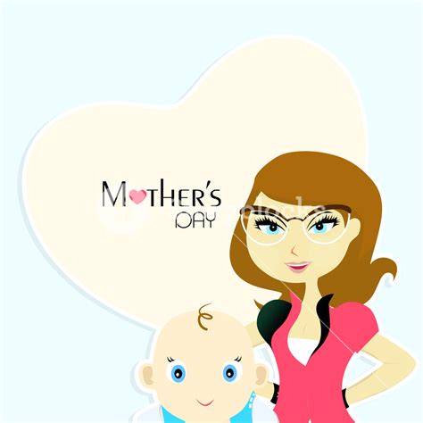 Happy Mothers Day Celebrations Greeting Card Design Royalty Free Stock