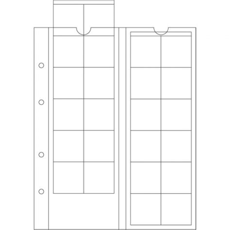 Leuchtturm 5 Fogli Optima Per Monete Fino A 34 Mm Mynumi