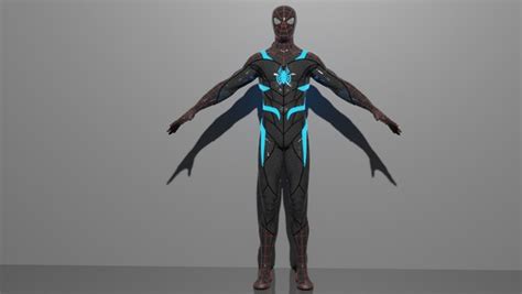 Spider-Man - Secret War Suit Model 3d Model 3D - TurboSquid 1868338