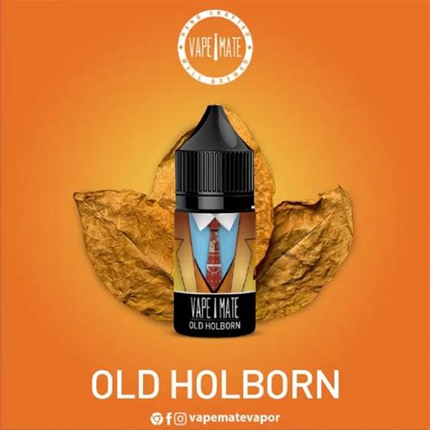 Vape Mate Old Holborn Ml Salt Likit Fiyat Ve Zellikleri