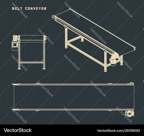 Conveyor Belt Illustration