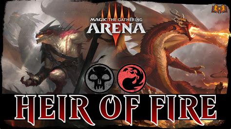 Dragons Are Back Mtg Arena Rakdos Dragon Aggro Burn Haste Alchemy