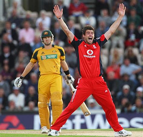 James Anderson Successfully Appeals For The Wicket Of Shane Watson