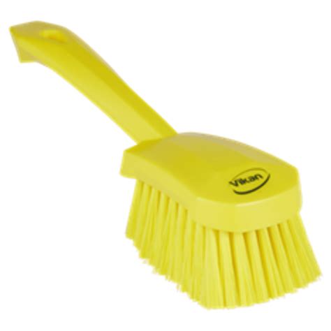 Brosse Main Fibres Souples Plp Cm Jaune Vikan Paredes