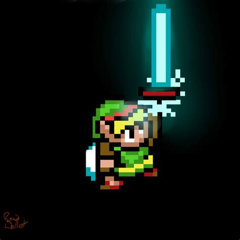 8 Bit Zelda Wallpaper