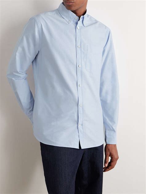 Mr P Button Down Collar Cotton Oxford Shirt For Men Mr Porter