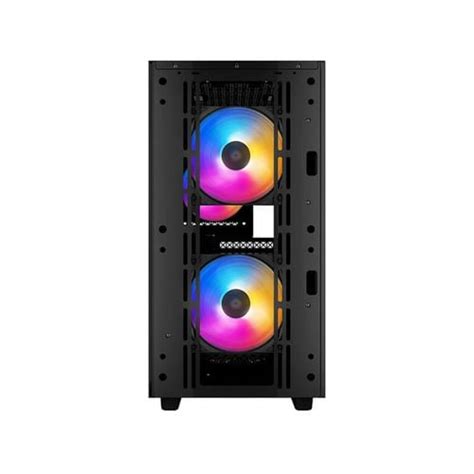 Deepcool Matrexx 40 3fs Micro Atx Tempered Glass Gaming Case Black