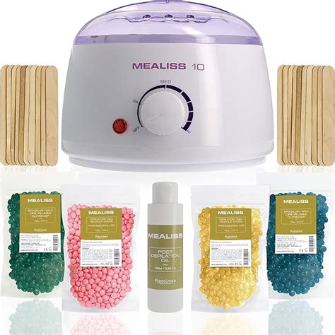 Kit Epilation Cire Chauffe Professionnelle Perles De Cire 400g