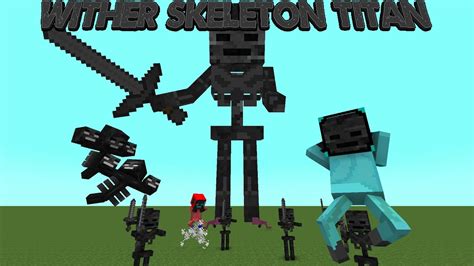 Minecraft Titans Mod Author Hangout Wither Skeleton Titan Faction