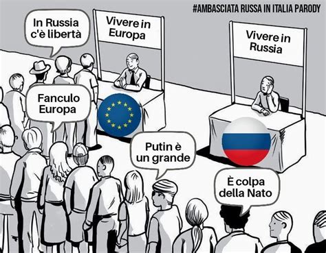 Ambasciata Russa in Italia ᵖᵃʳᵒᵈʸ on Twitter Se vivi male in