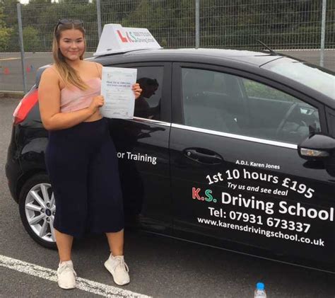 Francesca Bray Passed Her Driving Test In Shrewsbury Th August