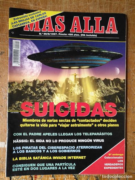 Revista Mas Alla N Suicidas Ovnis Se Comprar Revista M S