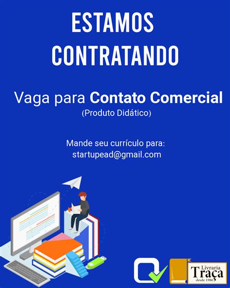 Estamos Contratando Traça Livraria E Sebo