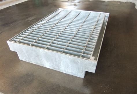 Galvanised Steel Rectangle Grates And Frames Only Maddington Concrete