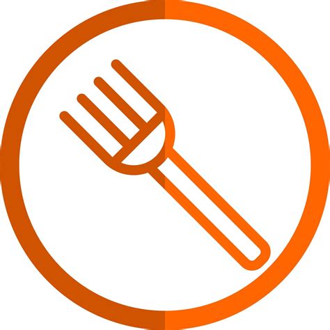 Fork Vector Icon Design 20182606 Vector Art At Vecteezy