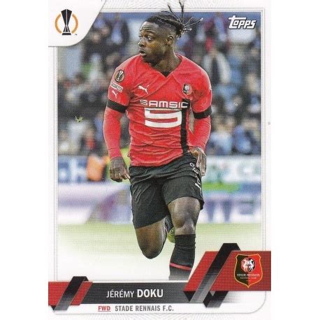 Venta Trading Card J R My Doku Stade Rennais Topps Uefa Club