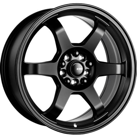 King Wheels Shift Satin Black Rebel Wheels