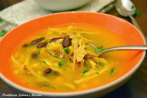 Partilhando Sabores E Receitas Sopa De Ab Bora E Frango