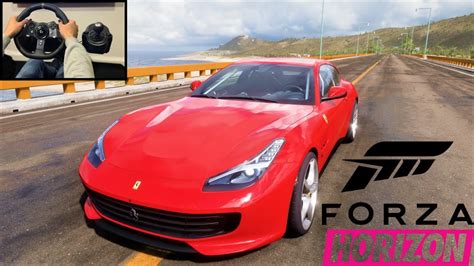 FERRARI GTC4 LUSSO Forza Horizon 5 Steering Wheel Gameplay YouTube