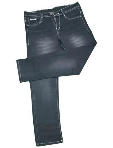 Regular Fit Faded Men Black Denim Jeans At Rs 430 Piece In Saharanpur