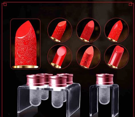 Lipstick Relief Mold Set Diy Personality Handmade Lipstick Silica Gel