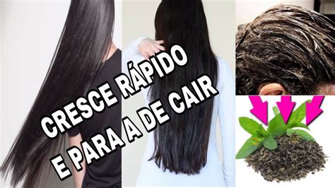 Faz O Cabelo Crescer R Pido E Parar De Cair Use Isso Toda Semana Youtube