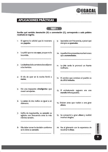 Razonamiento Verbal Ejercicios Para Resolver Razonamiento Verbal