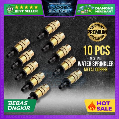 Jual VanKood Water Mist Sprinkler Irigasi Air Nozzle Brass 1 Holes