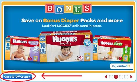 Printable Coupon 3 Off Any Pack Of Huggies Diapers Kollel Budget