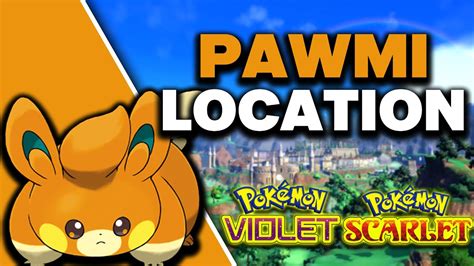 Pawmi Location Pokemon Scarlet And Violet Guide YouTube