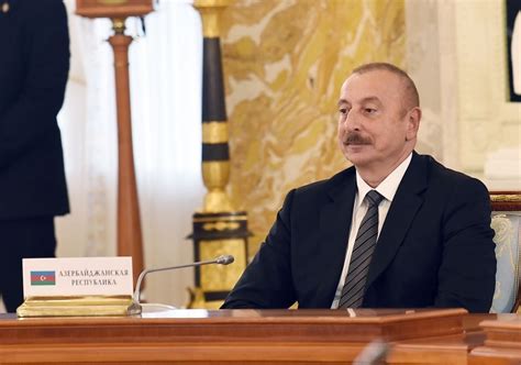 President Ilham Aliyev Attends Informal Meeting Of Cis Heads Of States