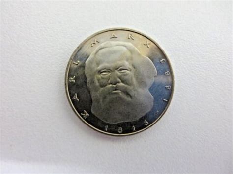 BRD 5 DM Cu Ni 1983 Karl Marx 1818 1883 EBay