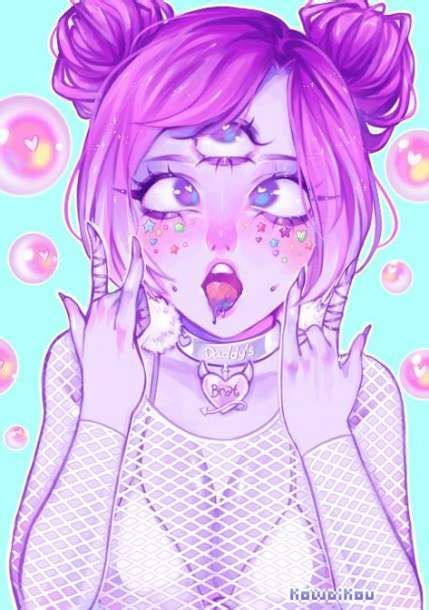 Ideas Drawing Kawaii Girl Pastel Goth Drawing Kawaii Kawaii Art