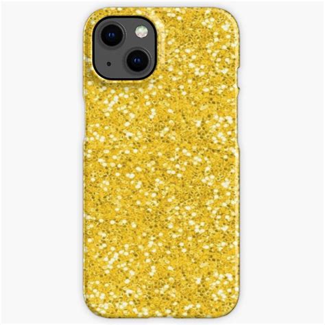 Yellow Glitter Art By Dizzydot Redbubble Gold Glitter Phone Case Glitter Phone Cases