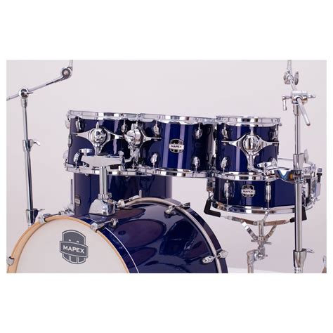 Mapex Mars Maple Pc Rock Fusion Shell Pack Midnight Blue