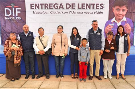 Entrega DIF Naucalpan 300 Lentes Voz Naucalpan