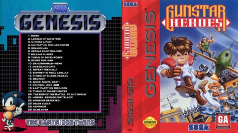 Gunstar Heroes SEGA GENESIS OST YouTube